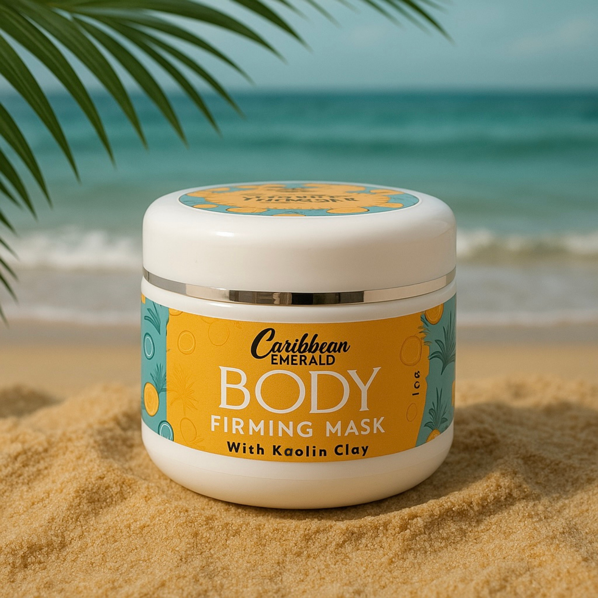 Caribbean Emerald Kaolin Clay Body Firming Mask 250ml