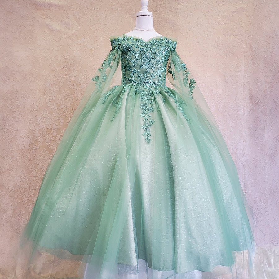 Children's clothing quinceanera dress