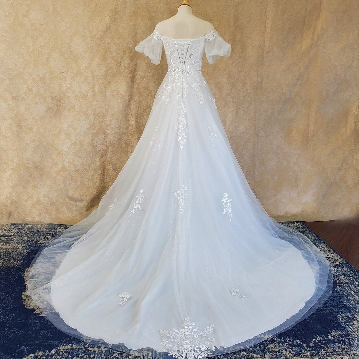 (LIVE 39) OFFWhite wedding dress Formal Party Dress for Special Occasions