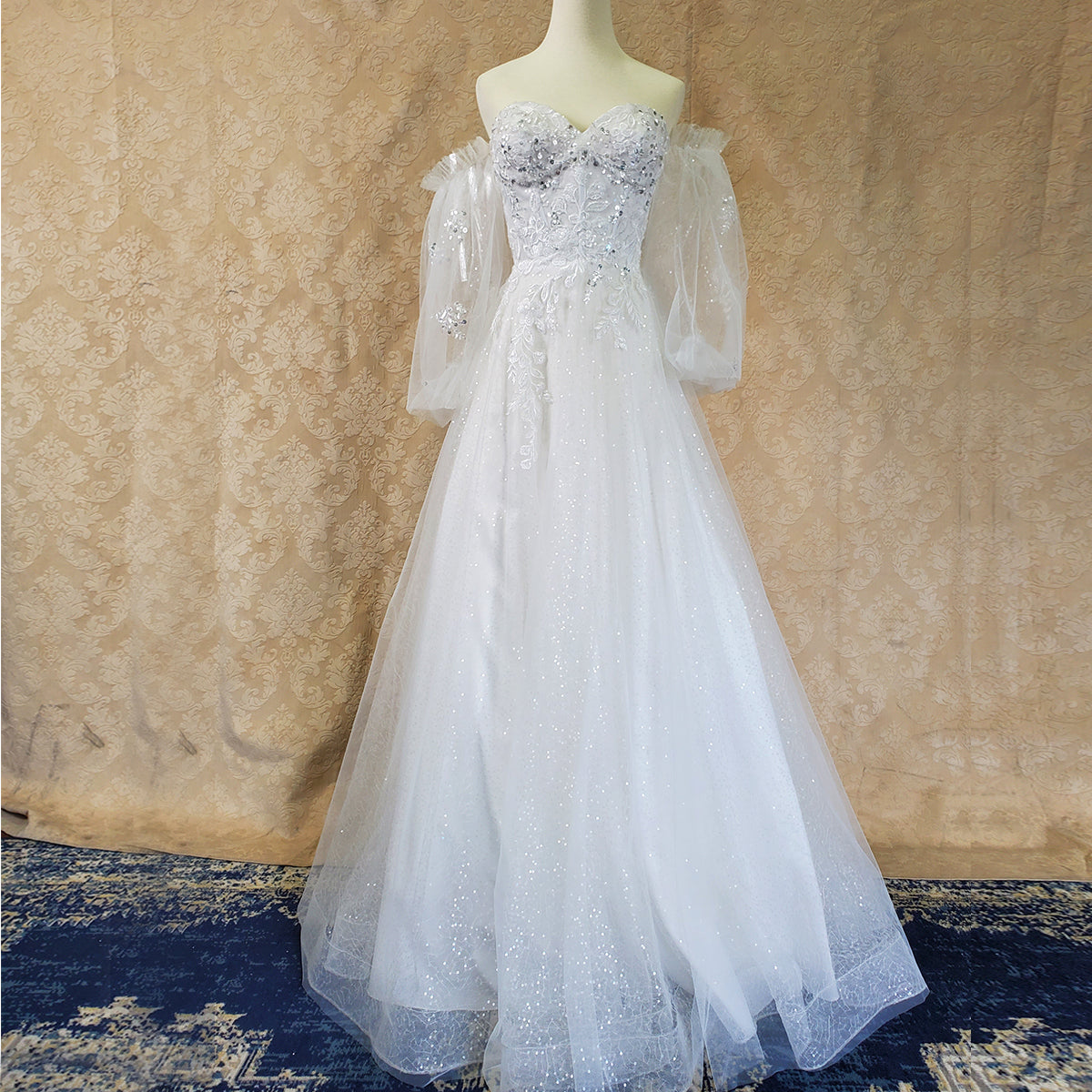 (LIVE 55) OFFWhite wedding dress Formal Party Dress for Special Occasions