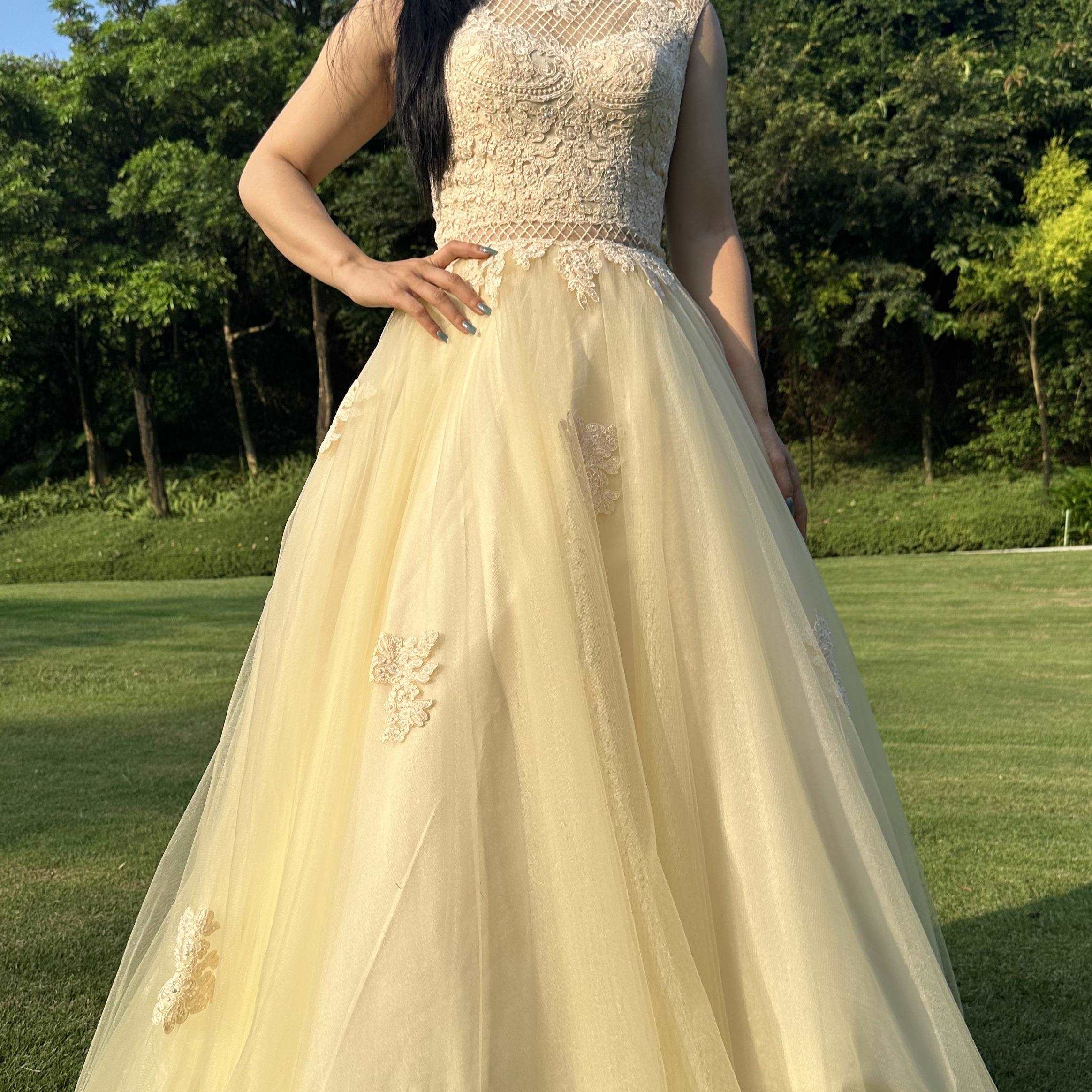 Adult gowns, soft chiffon, taste and class found.