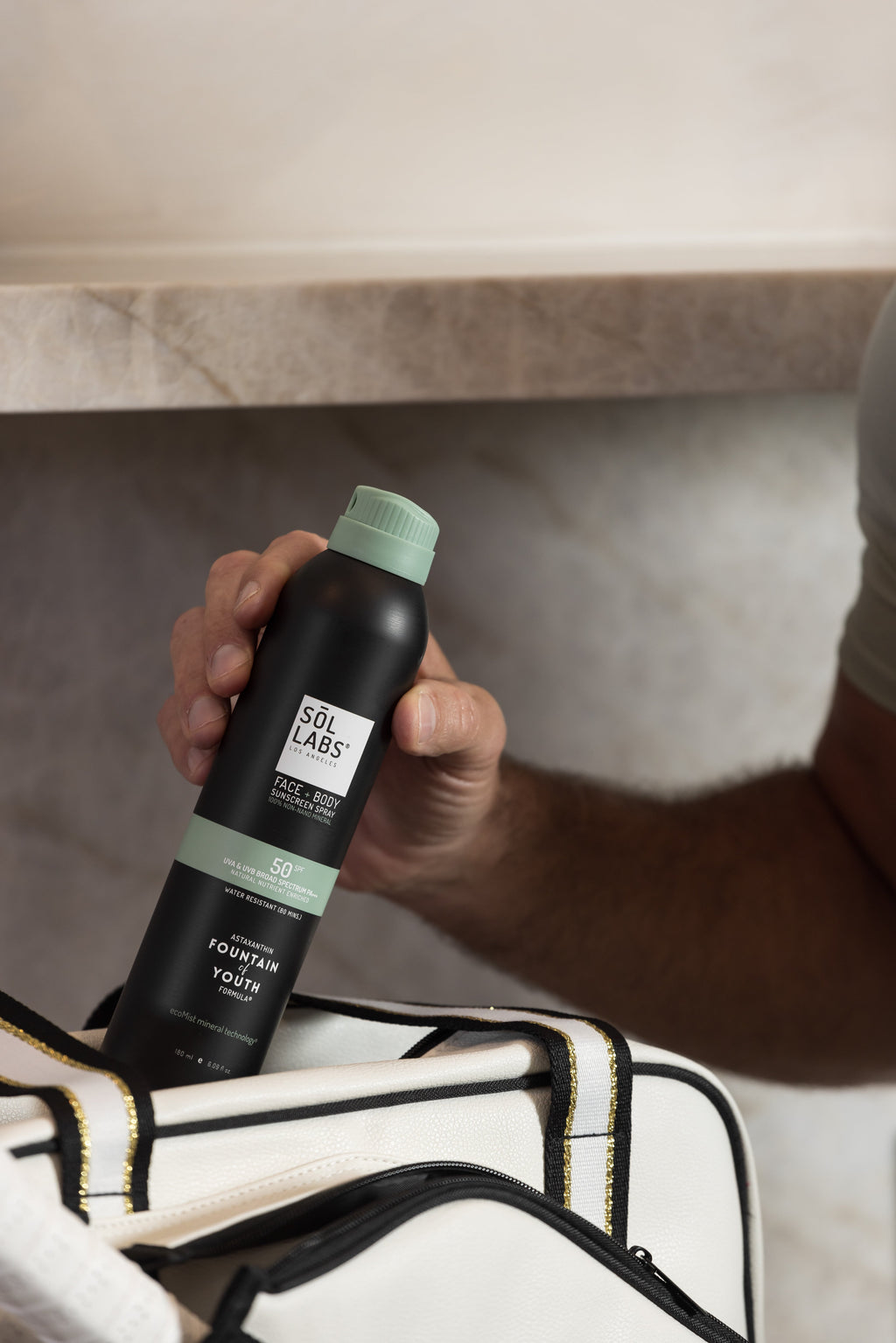 SOL LABS® Natural Mineral SPF 50 Sheer Mist - Broad Spectrum UVA/UVB Protection & Hydrating Formula