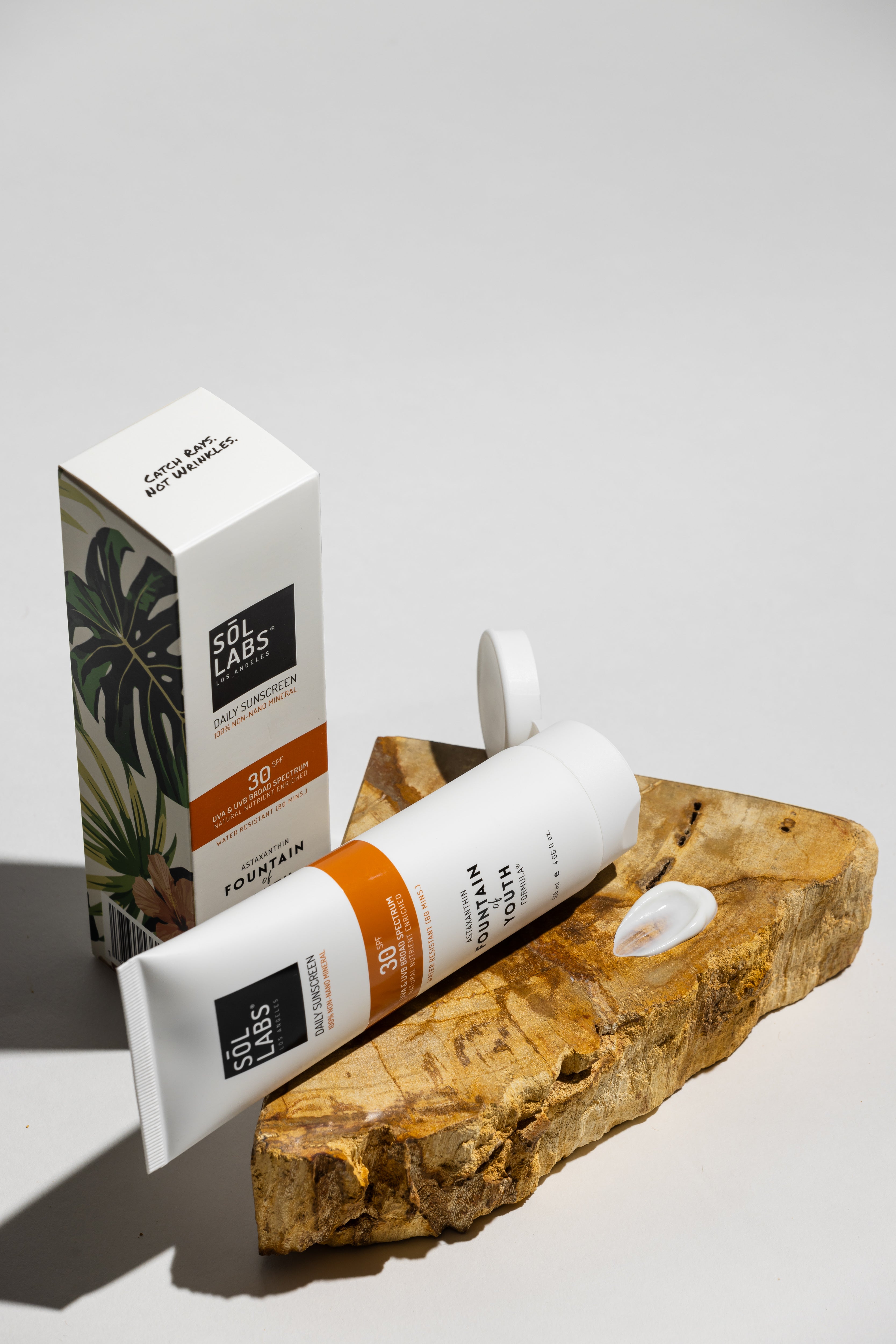 SOL LABS® Natural Mineral SPF 30 Daily Sunscreen Lotion - Broad Spectrum UVA/UVB Protection & Hydrating Formula