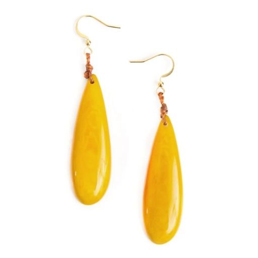 Caribbean Emerald Teardrop Earrings