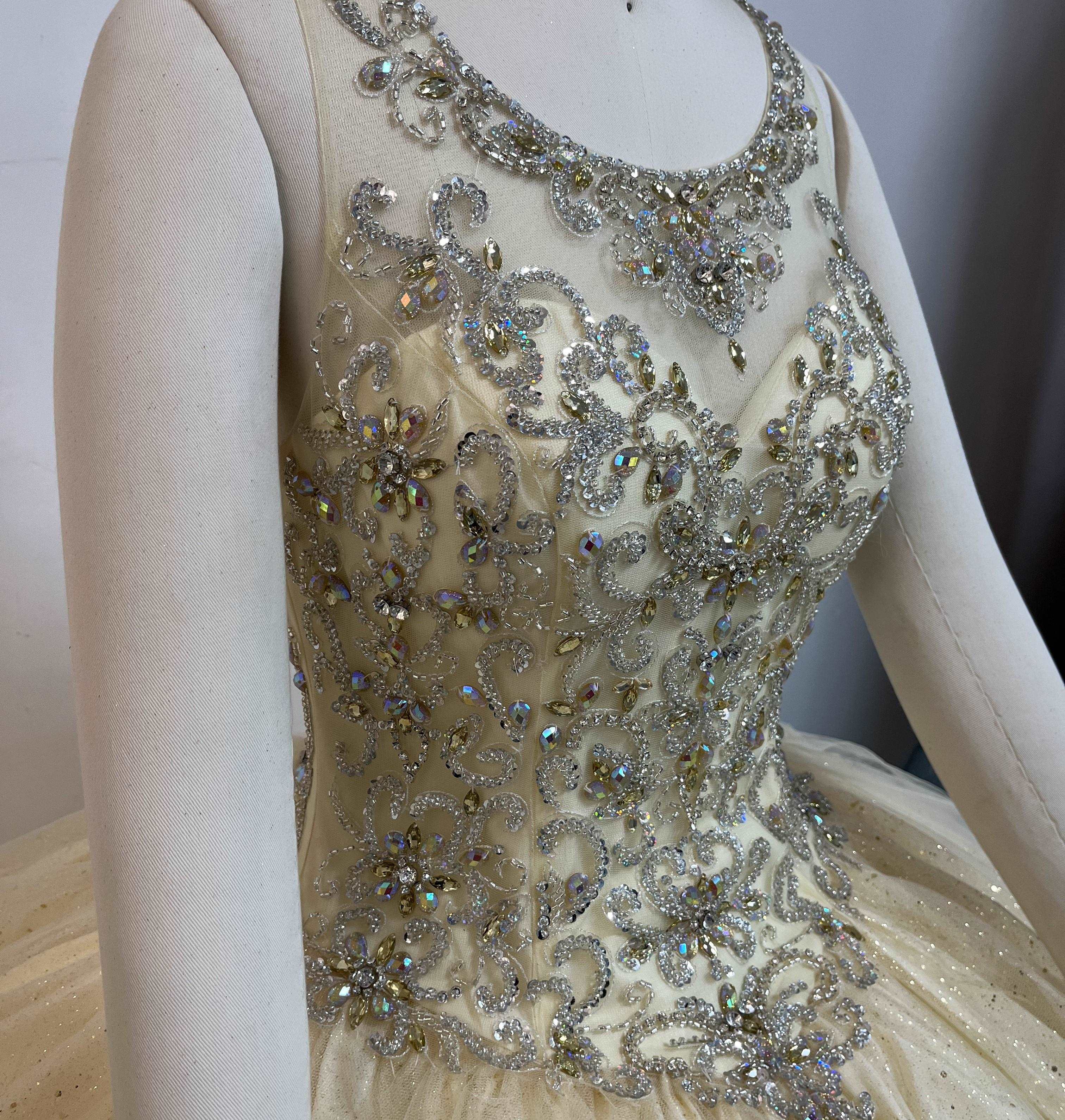 Adult gowns, soft chiffon, taste and class found.