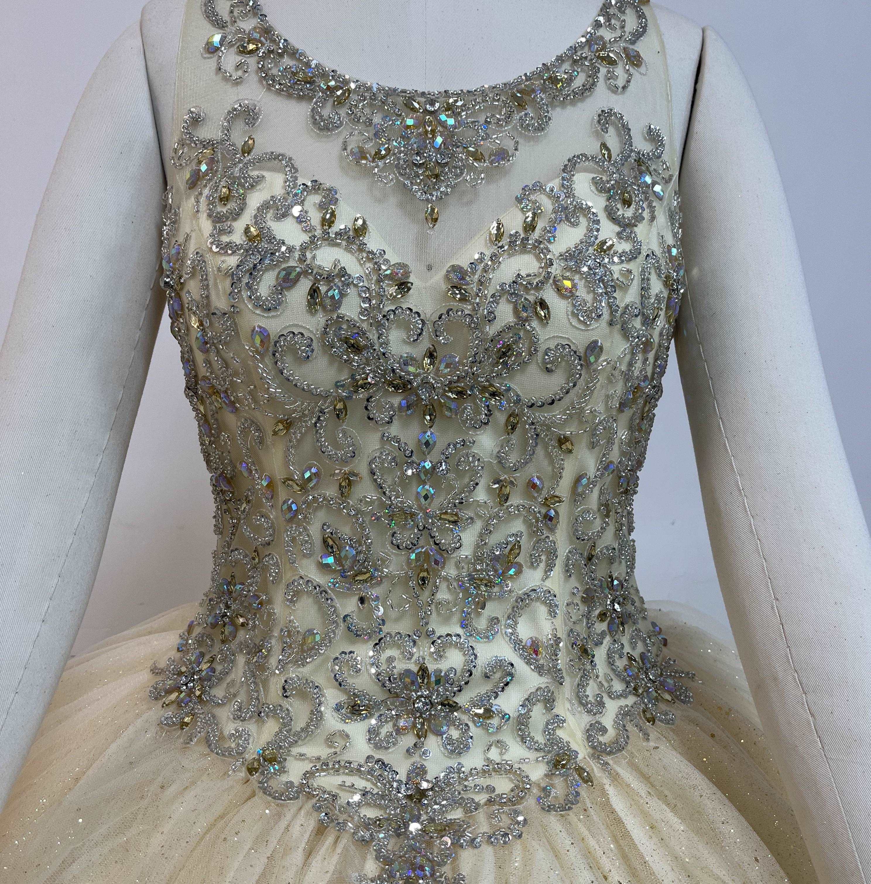 Adult gowns, soft chiffon, taste and class found.