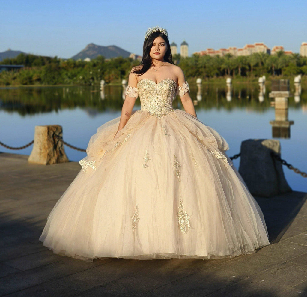 (LIVE 48) Adults in gowns, flowing skirts, confident display.