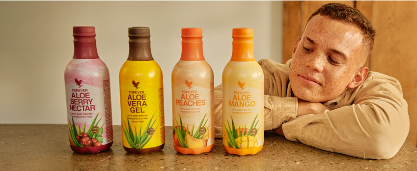 To shop this collection, click "Shop Aloe Products Now"
