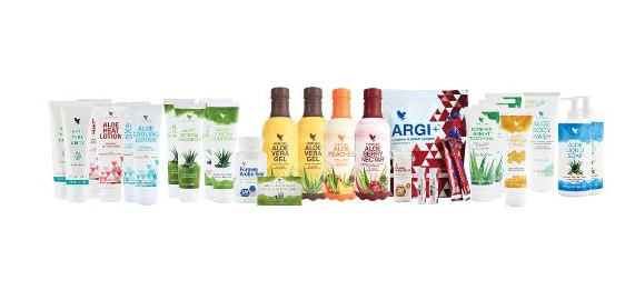 To shop this collection, click "Shop Aloe Products Now"