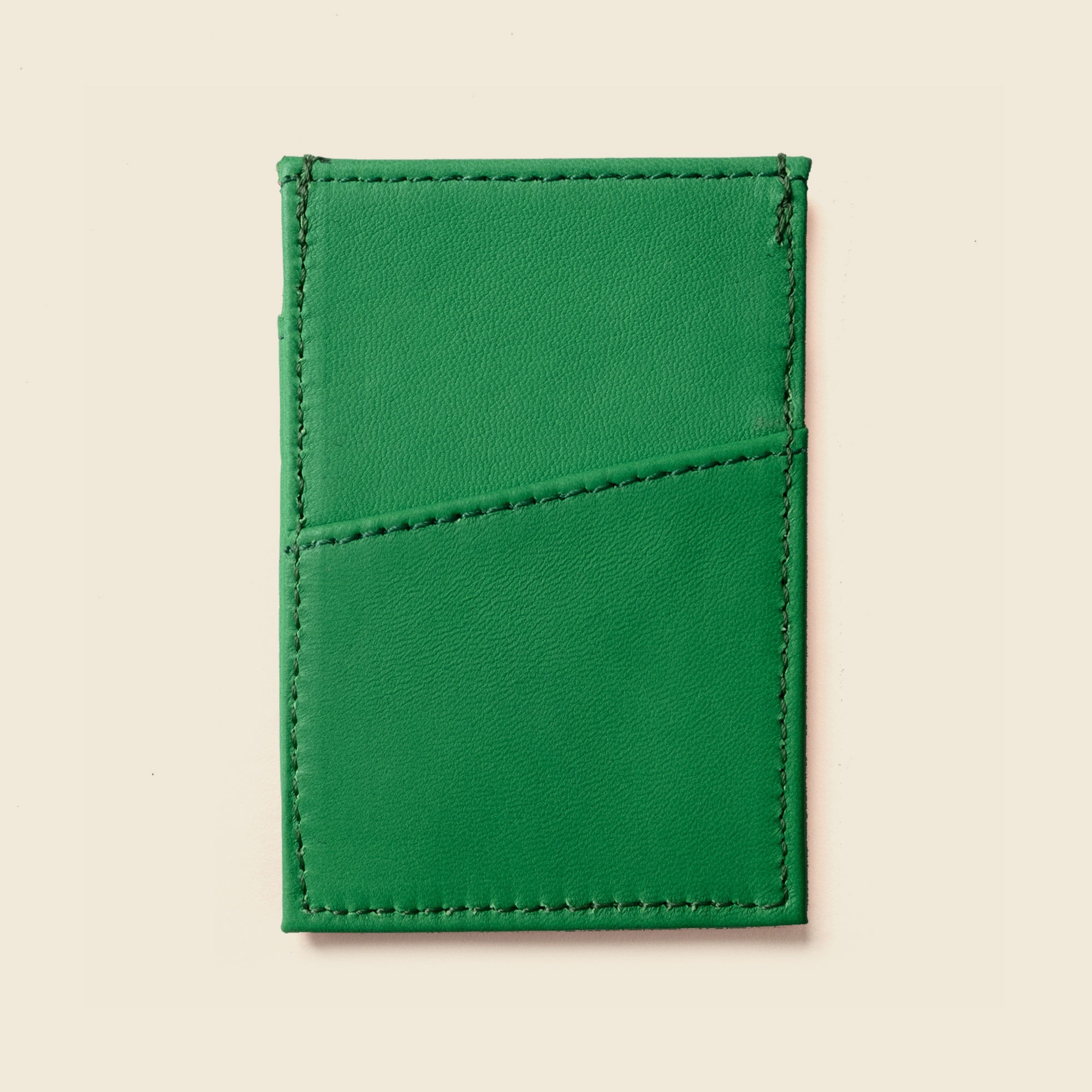 Minimalist Wallet With RFID Protection - Green
