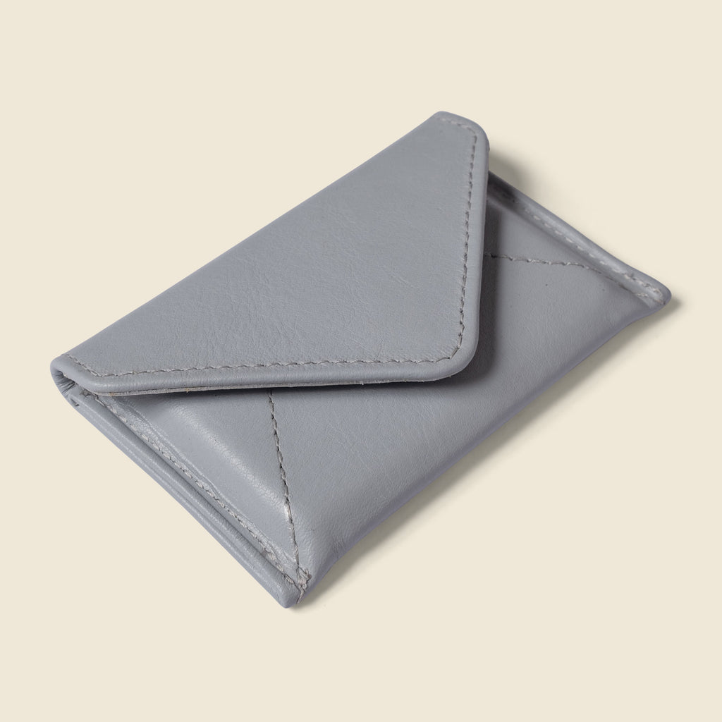 Mini Envelope Wallet With RFID protection - Ice Blue