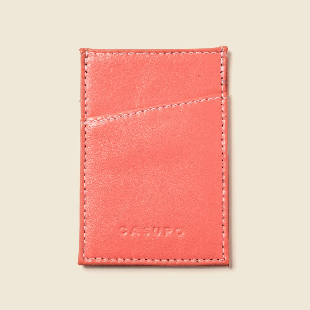 Minimalist Wallet With RFID Protection - Pastel Pink