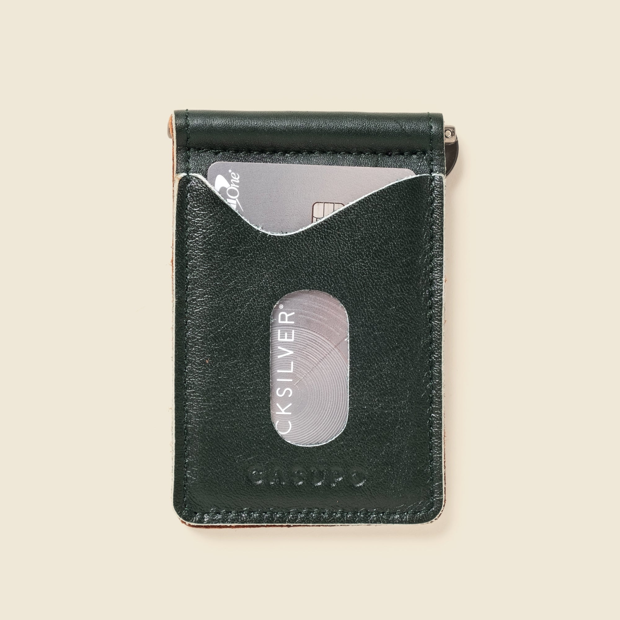 Money Clip Wallet - Green
