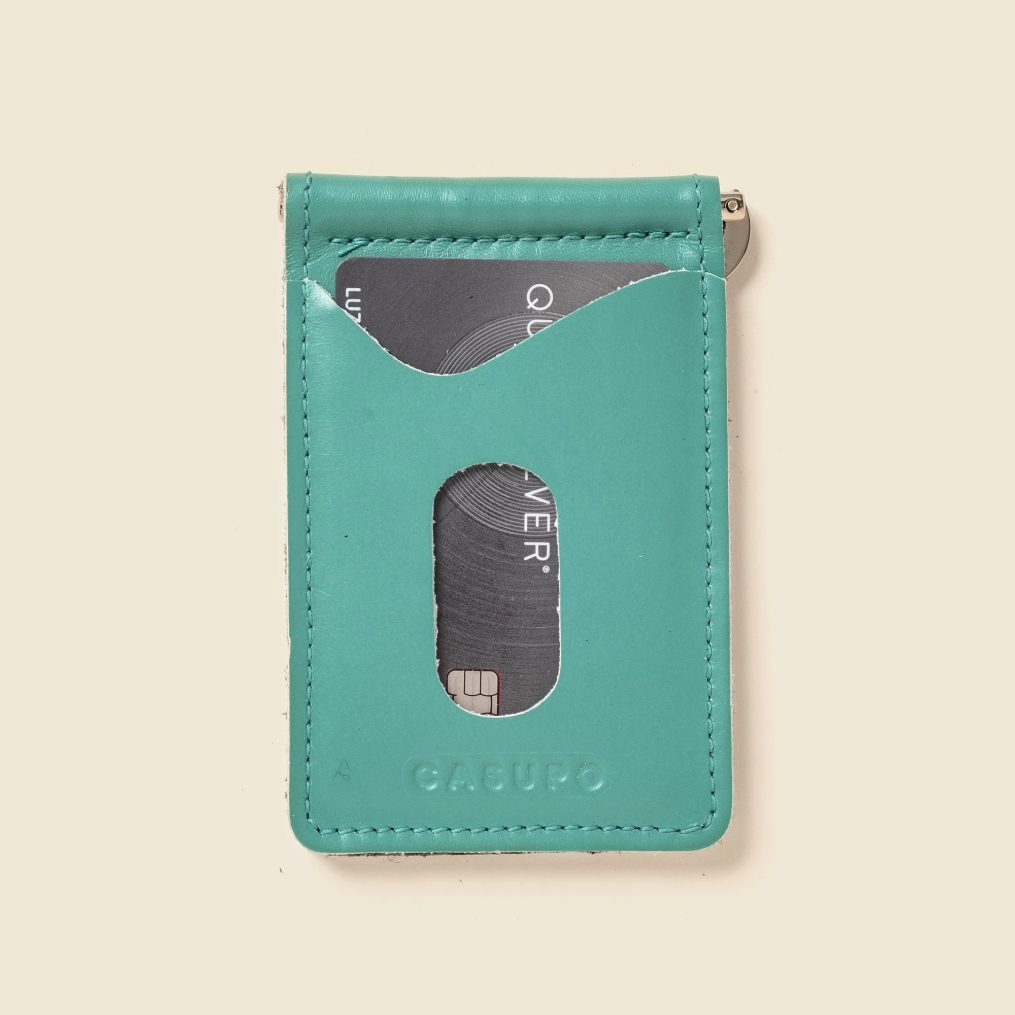 Money Clip Wallet - Teal