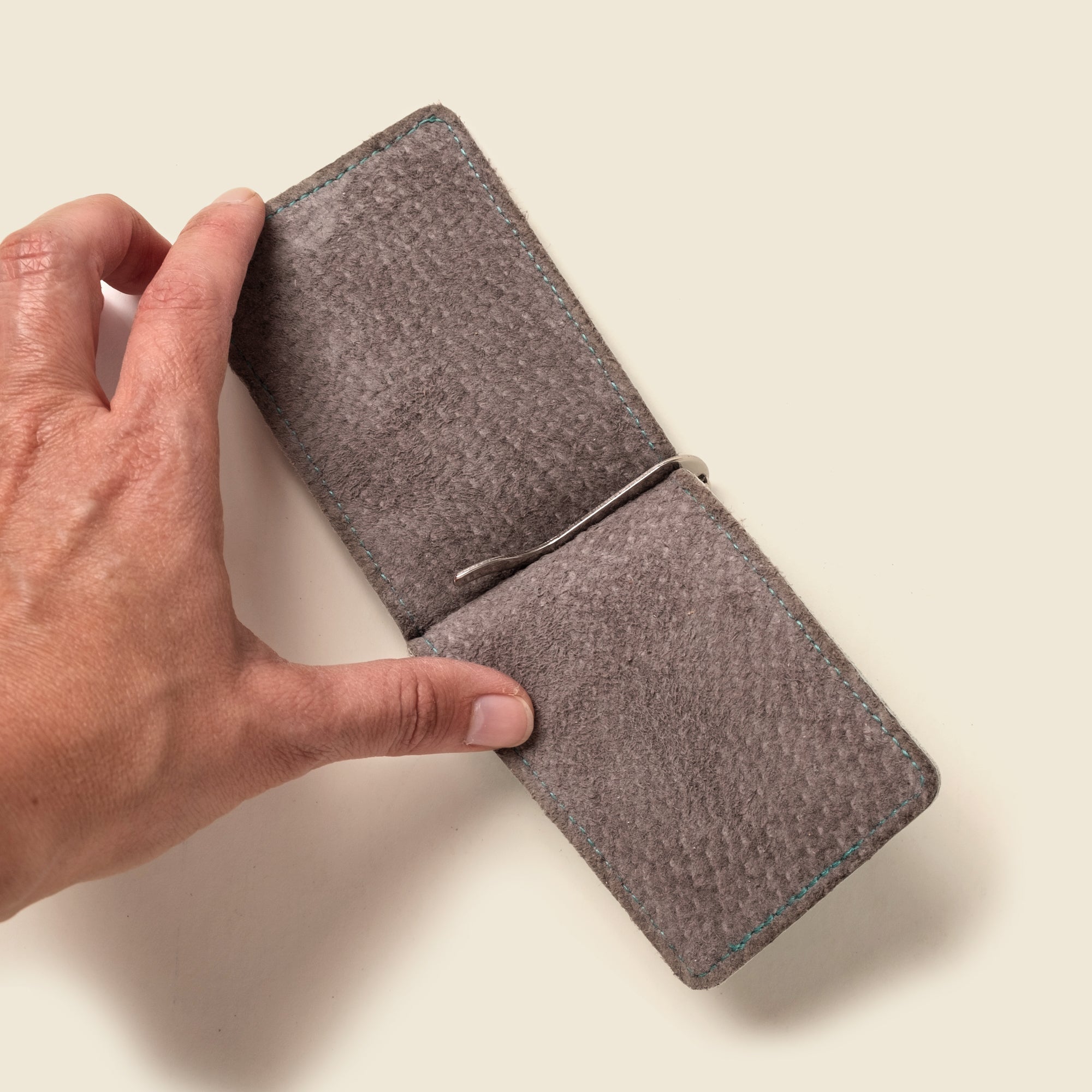 Money Clip Wallet - Teal