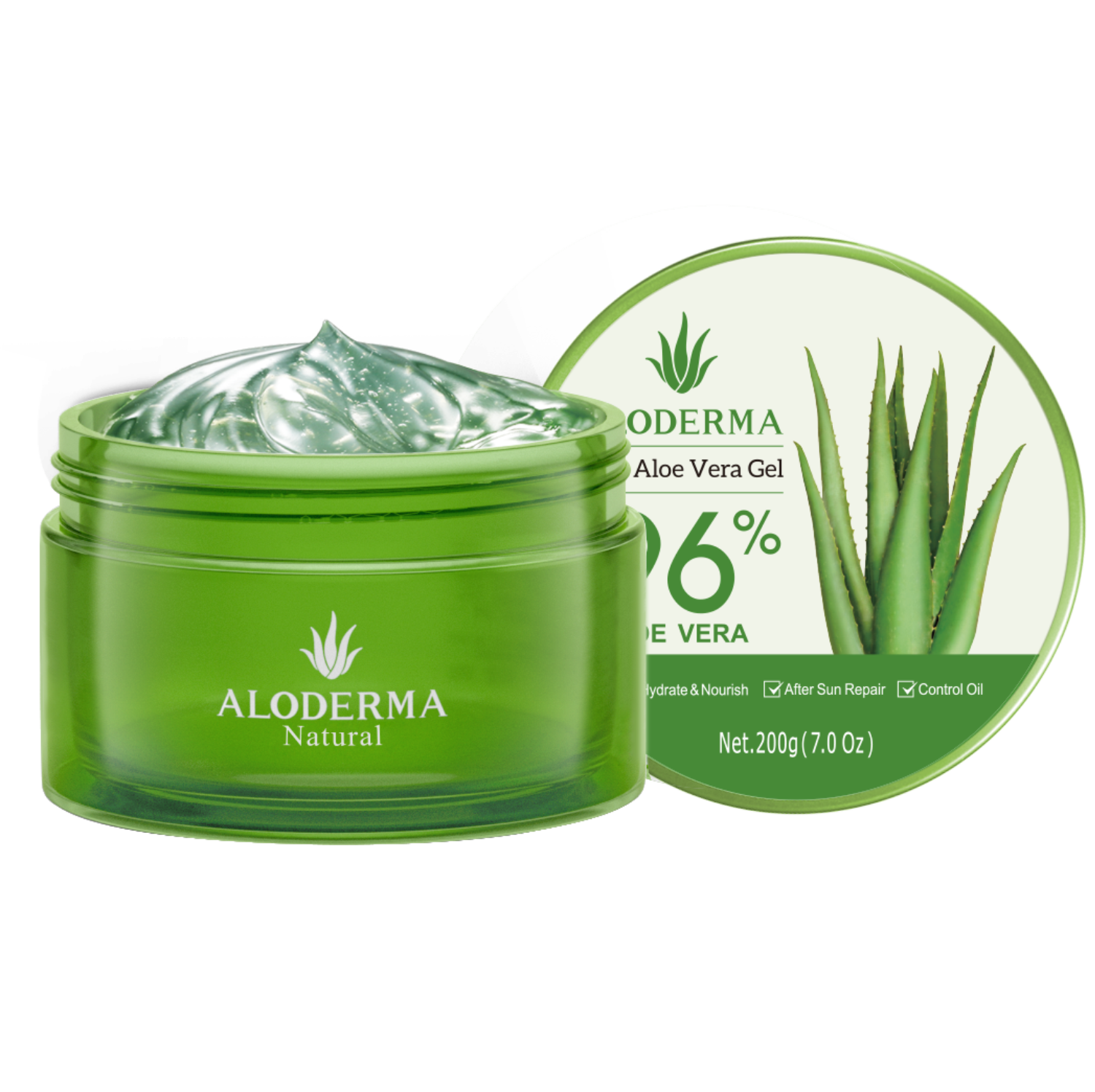 Pure Aloe Vera Gel 200g by ALODERMA