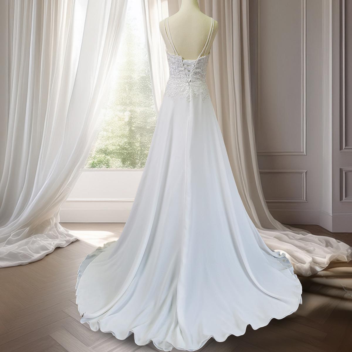 (LIVE 61) OFFWhite wedding dress Formal Party Dress for Special Occasions