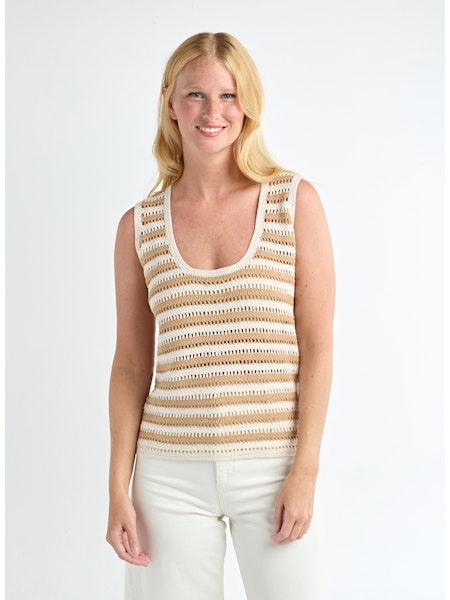 Sand Crochet Sweater