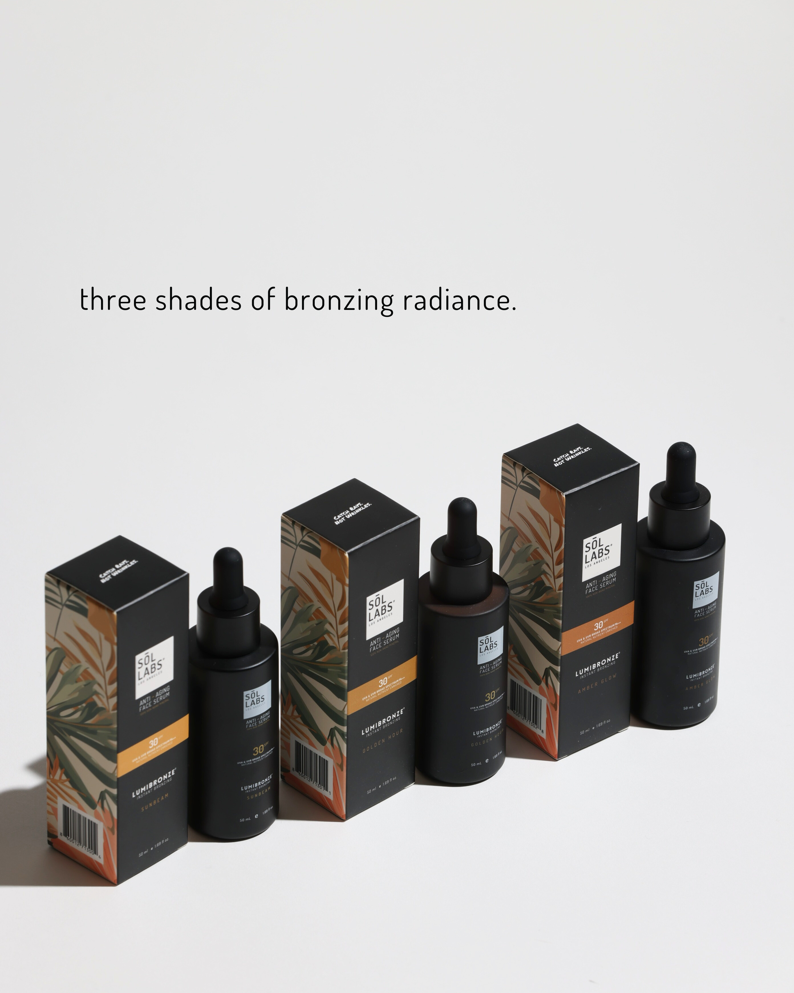 SOL LABS® LUMIBRONZE® SPF 30 Mineral Anti-Aging Bronzing Serum