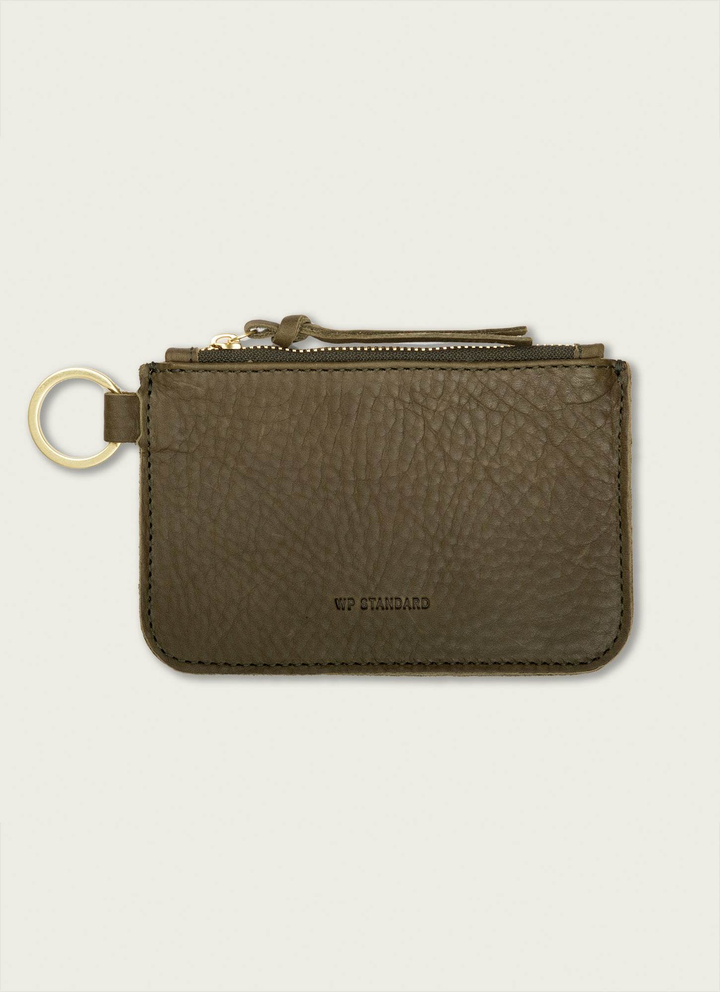 Leather Zip Key Pouch