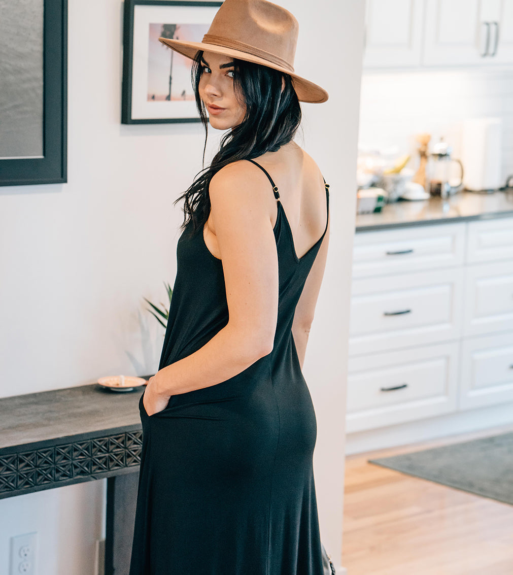 Goddess Gown - Black