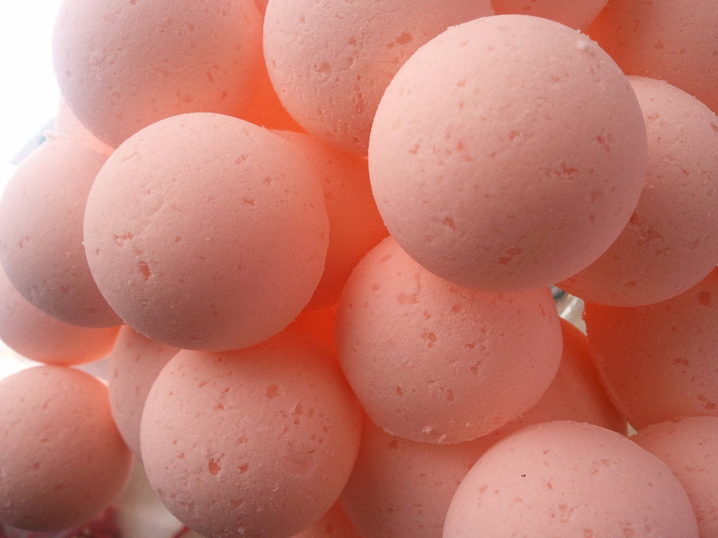 14 bath bombs (select from over 100 fragrances) our Little Bag of Balls (Fragrances E thru L) - great for dry skin