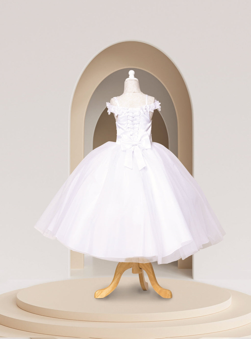 Mini Quince w/ 3D Flower Embrodiery