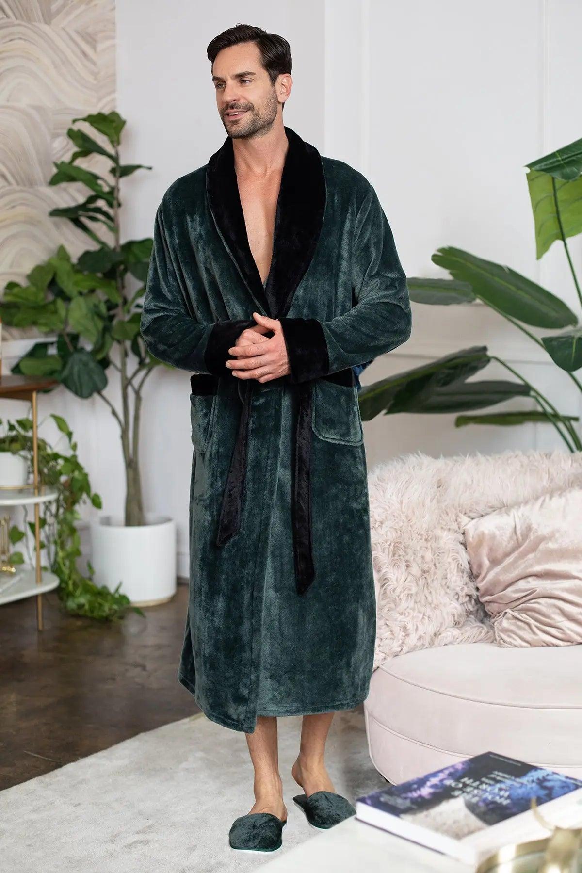 Cozy Mens Plush Robes – Built for Comfort, Designed to Last
