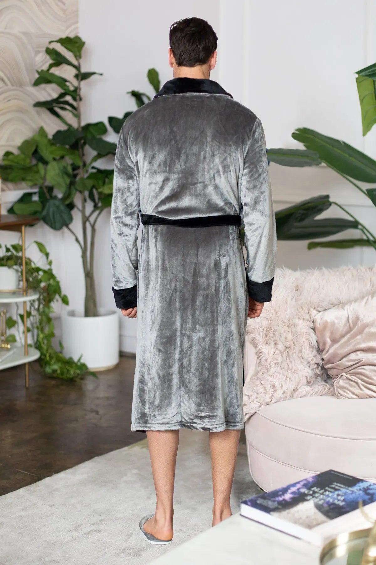 Cozy Mens Plush Robes – Built for Comfort, Designed to Last