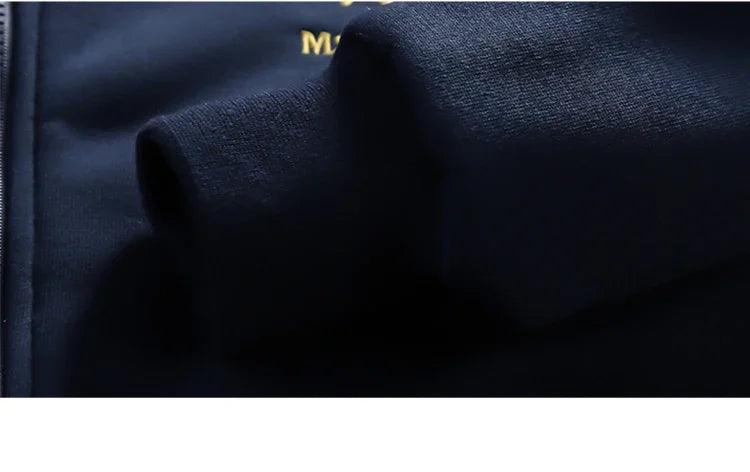 Men's Winter Sports Set: Stylish, Warm 2-Piece Ensemble for Outdoor Adventures