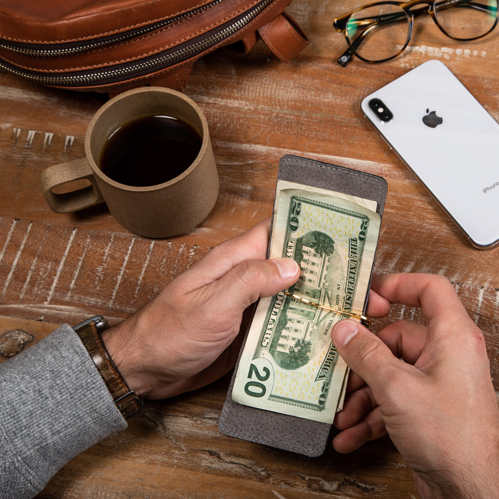 Money Clip Wallet - Black