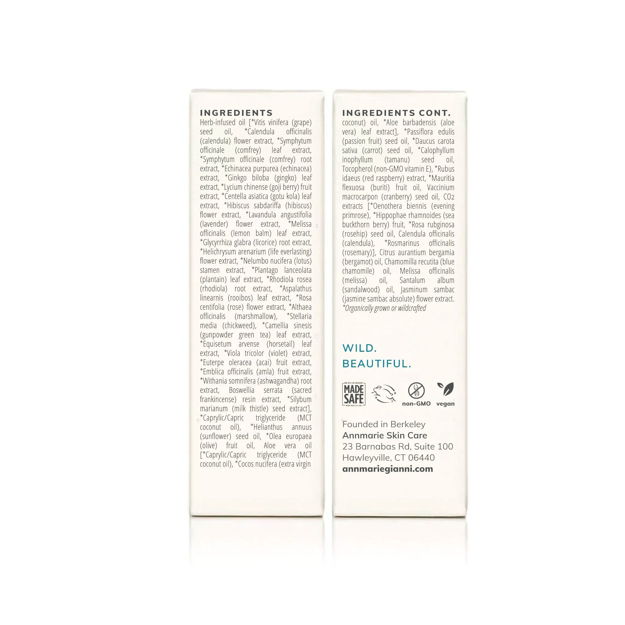 Herbal Facial Oil for Normal & Combination Skin (15ml)- Collective