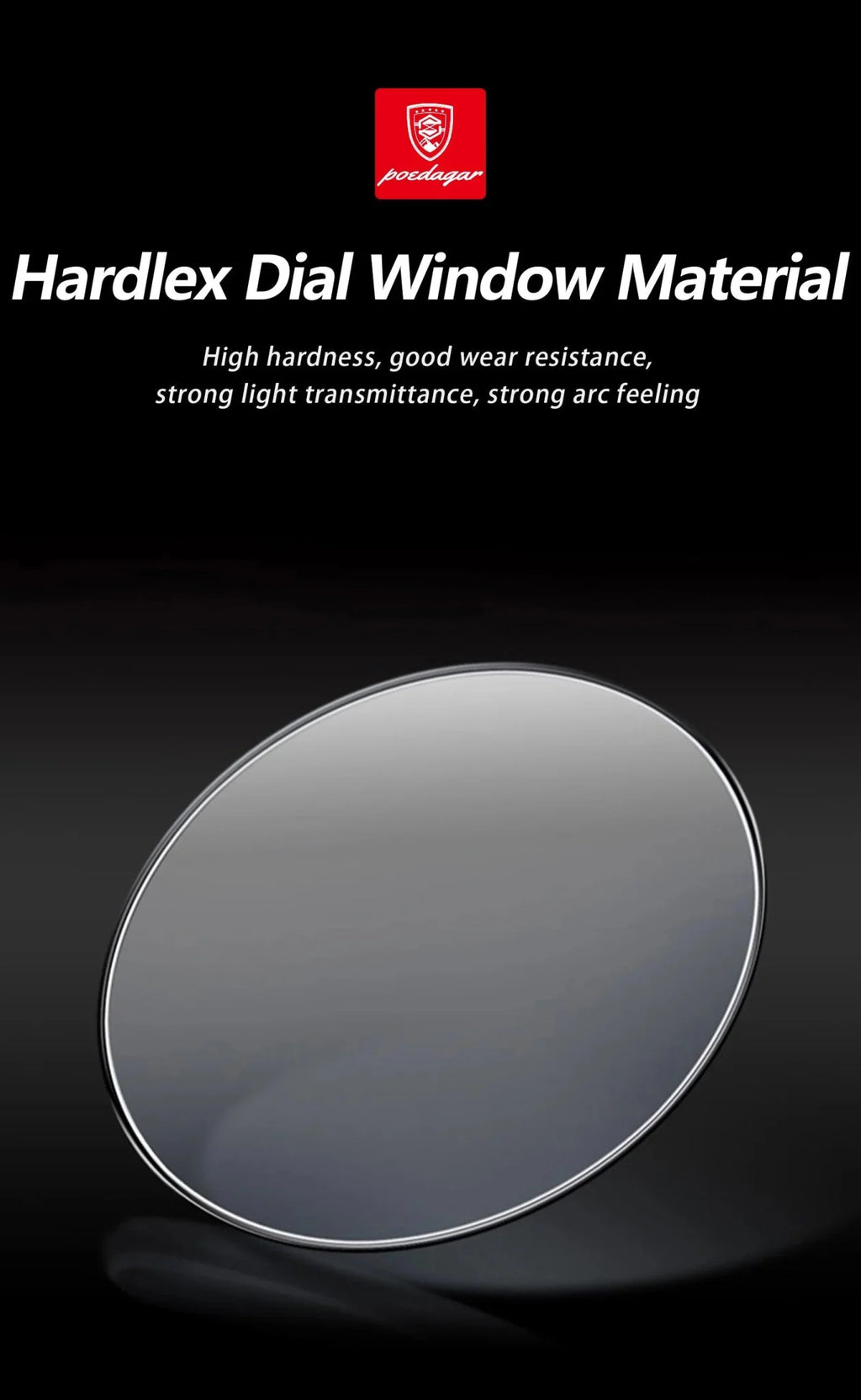 POEDAGAR Luxury Chronograph Men's Watch - Waterproof, Luminous, Stainless Steel, Sporty Design