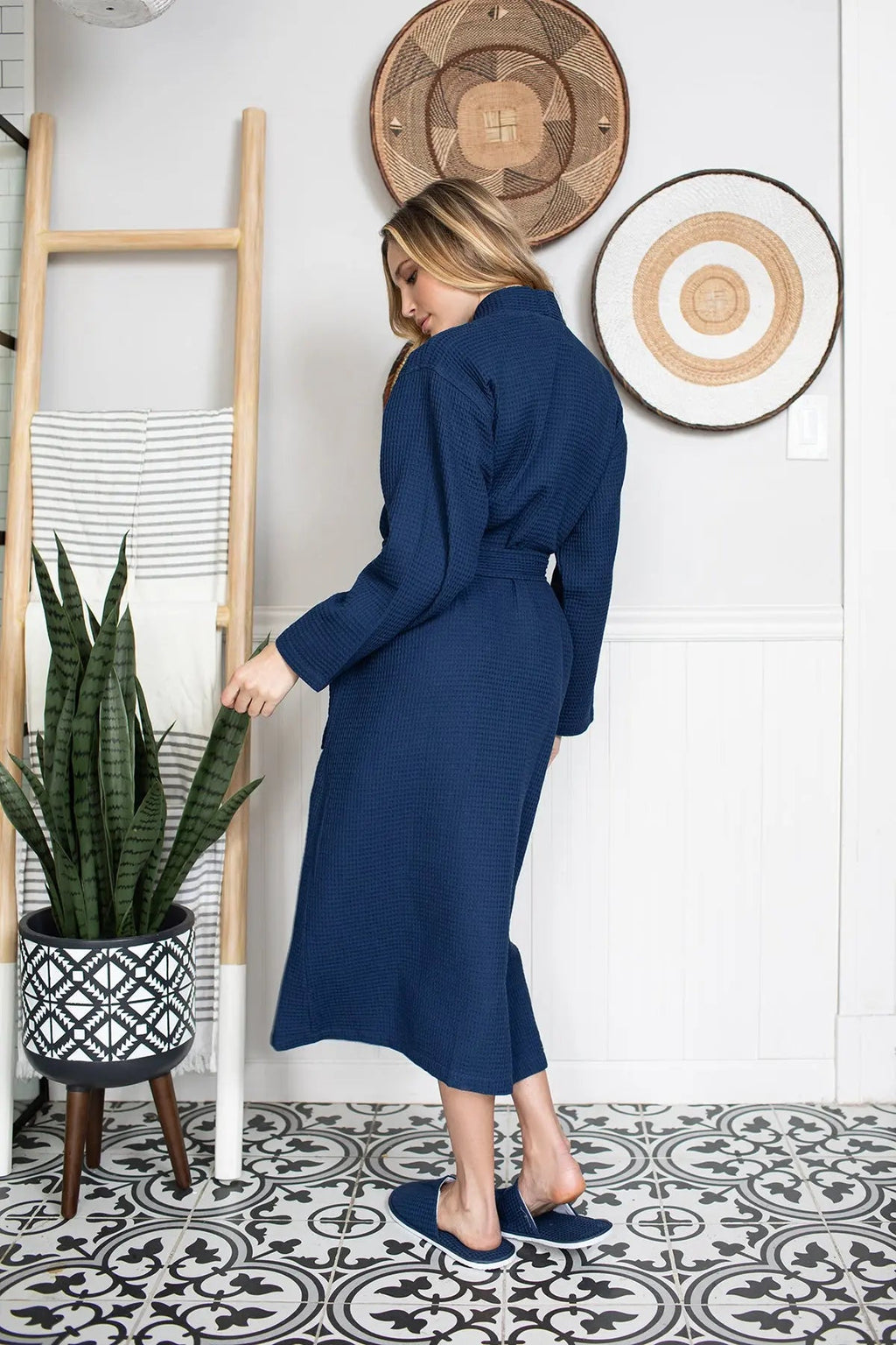 Waffle Robe Womens – Lightweight, Quick-Dry Spa Comfort